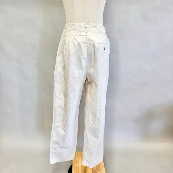 Vintage 90s Westbound khaki high waist chino Size 10 straight leg pleated - Picture 3 of 13